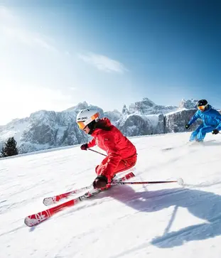 Skipiste Forcelles in Kolfuschg - Dolomiti Superski