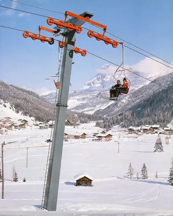 Vecchia seggiovia borest biposto