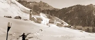 Colfosco innevata nel 1900